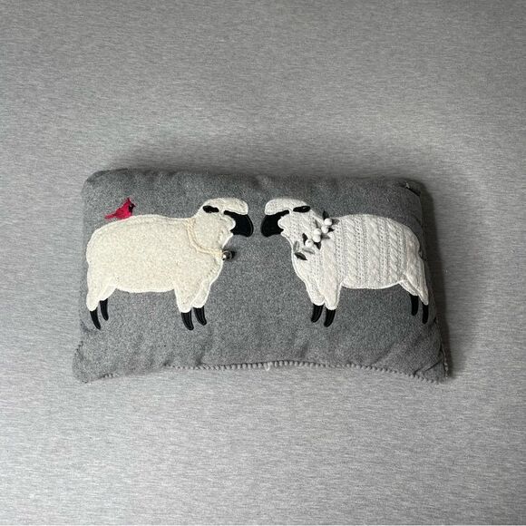 Kohl's Other - Kohl’s Farmhouse 11”x18” Rectangular Sheep Cushion Decorative Pillow